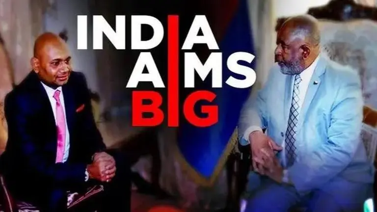 Comoros: Indian envoy Abhay Kumar meets President Azali Assoumani Indian