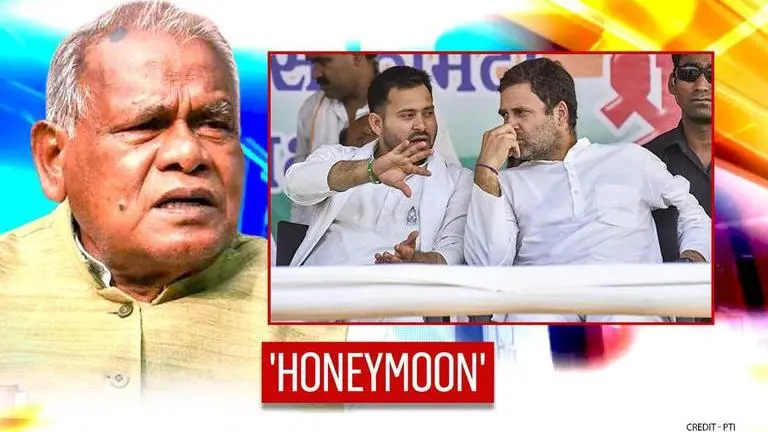 Ex-Bihar CM Manjhi says Tejashwi, Rahul, Chirag go for 'honeymoon' when it's time for work Jitan Ram Manjhi