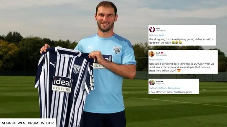 Chelsea fans react to Branislav Ivanovic's shock move to West Brom on free transfer chelsea