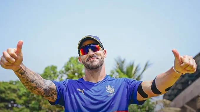 Faf Du Plessis Joins Camp Ahead Season Opener Against CSK