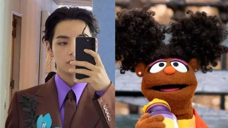 V reacts as 'favourite' Sesame Street characters recreate BTS Dynamite BTS V