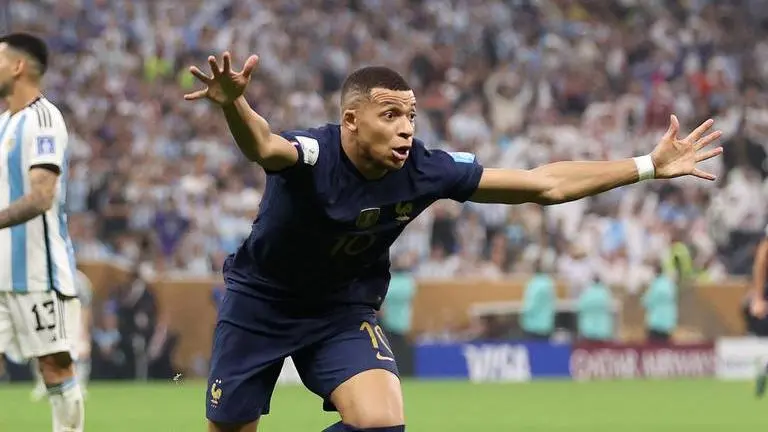 Kylian Mbappe sinks Argentina hearts with two goals in 97 seconds to level World Cup final Kylian Mbappe, Argentina, World Cup, Argentina vs France, World Cup final, mbappe goal, mbappe world cup final, mbappe vs argentina
