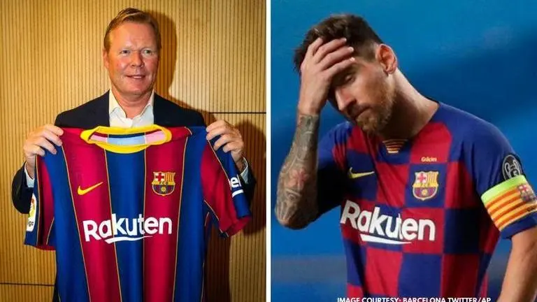 Lionel Messi cuts holiday short especially to meet new Barcelona boss Ronald Koeman lionel messi