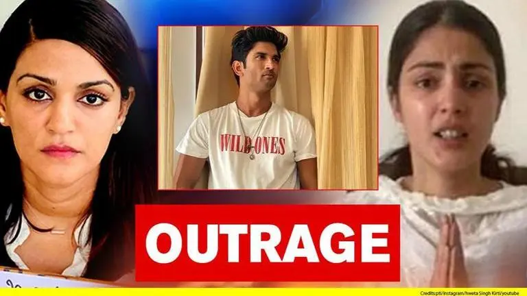 National outrage pours out against Rhea Chakraborty's attempt to defame Sushant Sushant Singh Rajput