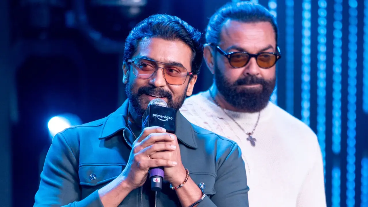 Suriya and Bobby Deol