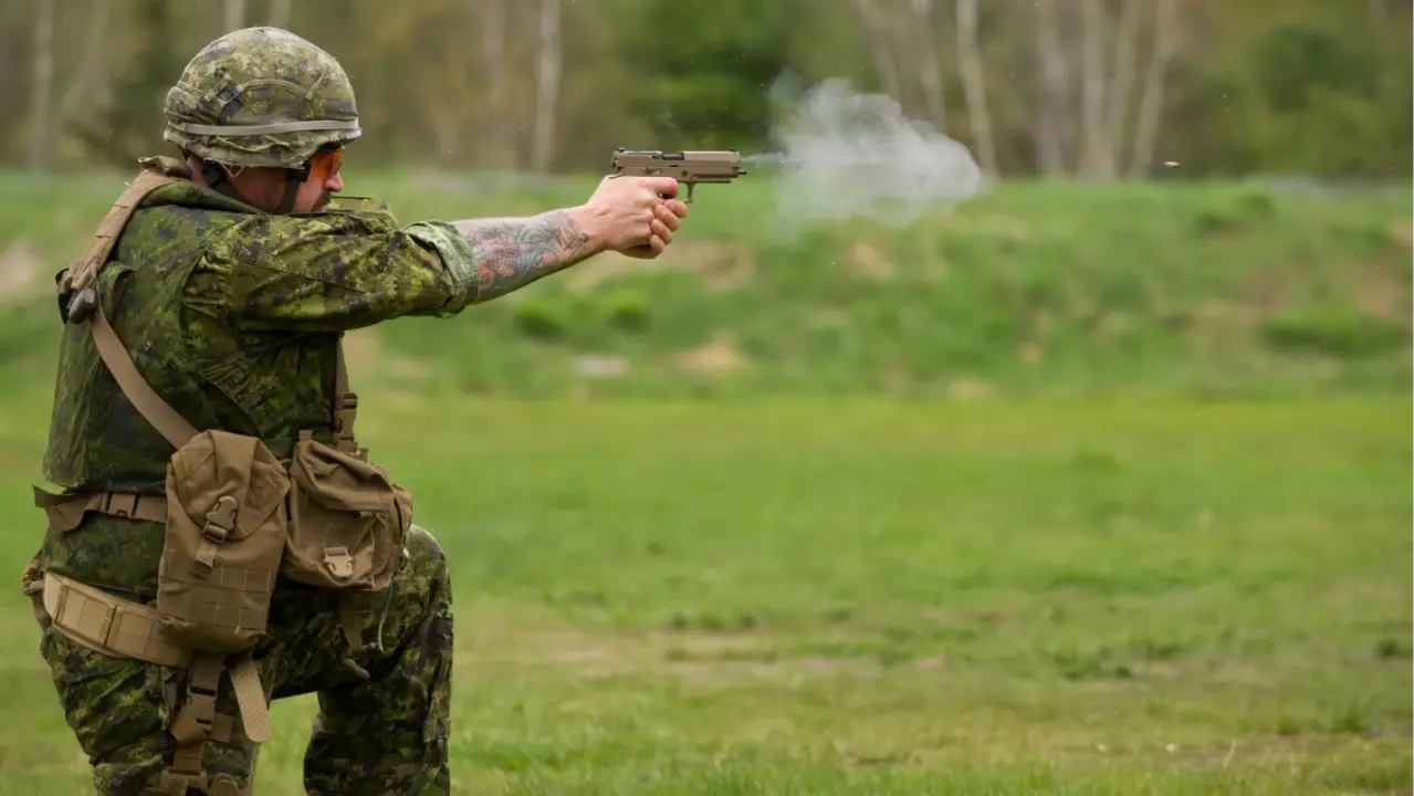 Canadian Military Phases Out WWII-Era Browning Pistols, Settles for Modern Sig Sauer P320 Canadian Army