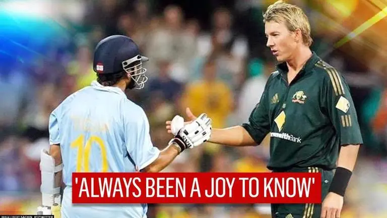 Sachin Tendulkar has unique birthday wish for one of his arch-nemesis Brett Lee Sachin Tendulkar