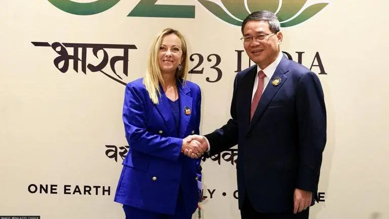 China's Xi Jinping snubbed again as Italian PM hints quitting BRI at India’s G20 Summit G20 Summit Meloni Li Qiang