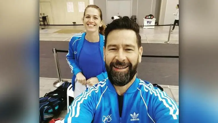 Tokyo Olympics: Argentina Fencer accepts Coach's marriage proposal on live TV; see pics Tokyo Olympics