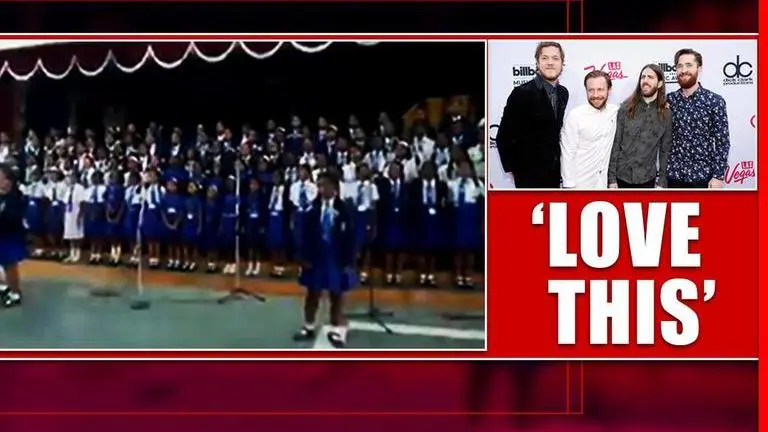 Indian students sing 'Believer' in morning assembly, Imagine Dragons 'love' it Indian students