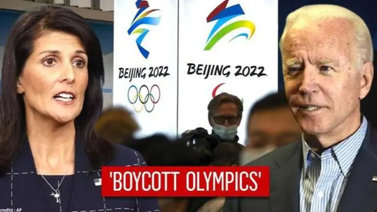 Republican leaders appeal Biden, IOC to boycott 2022 Winter Olympics in Beijing Nikki Haley