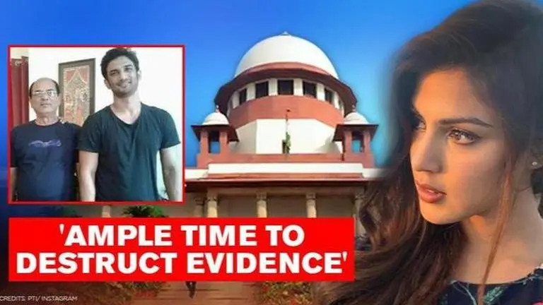 'Rhea had ample time to destroy evidence, influence witnesses': Sushant's family tells SC Sushant Singh Rajput