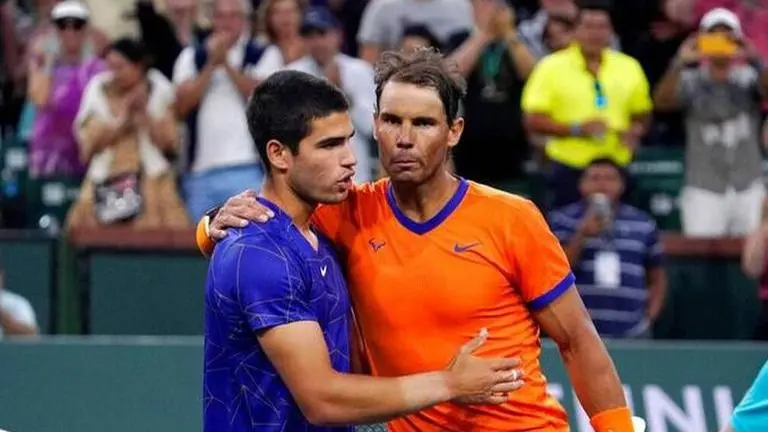 Rafael Nadal shuts down talks of 'pressure' of chasing Carlos Alcaraz for year-end top ranking spot Rafael Nadal