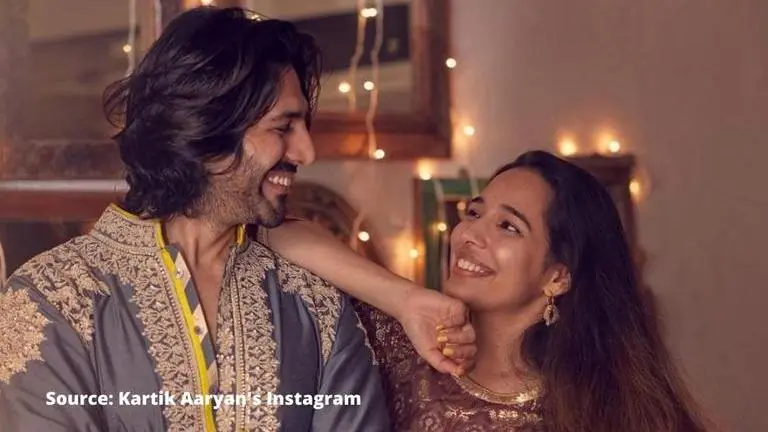 Kartik Aaryan wishes happy birthday to his 'April Fool'; shares unseen childhood pics Kartik Aaryan's Instagram