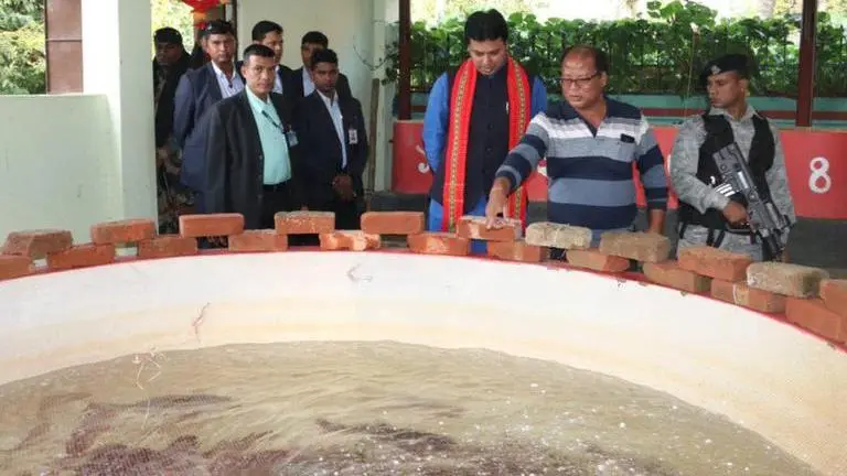 Tripura CM Biplab Deb inaugurates Fish festival, promotes village pisciculture Tripura