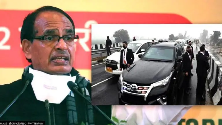 MP CM Shivraj Chouhan claims breach in PM's security was 'sponsored', hits out at Congress MP CM - PM security breach