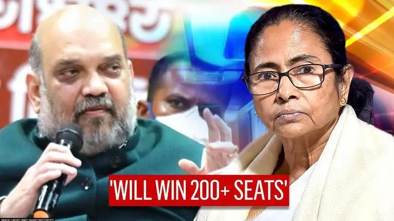Amit Shah declares 'BJP will win 200+ seats' in 2021 Bengal polls, rising from 16 seats Amit Shah