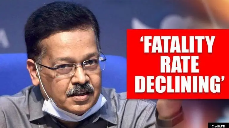 Health Ministry: COVID-19 fatality rate declining, 5 states account for 70% of cases COVID-19