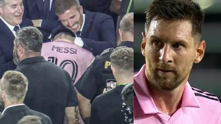 Lionel Messi's first-ever goal for MLS' Inter Miami leaves David Beckham in tears David Beckham