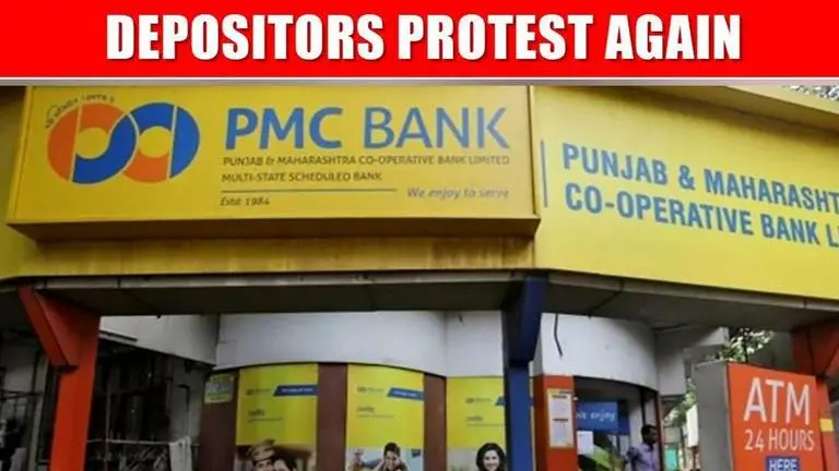 Seeking their money, PMC Bank depositors protest again PMC Bank