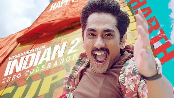Indian 2 Makers Unveils First Look Poster Of Siddharth On His 45th Birthday Indian 2