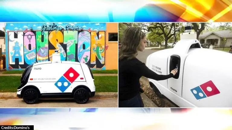 Domino's teams up with Nuro to deploy robotic vehicles for pizza delivery in Houston Domino's