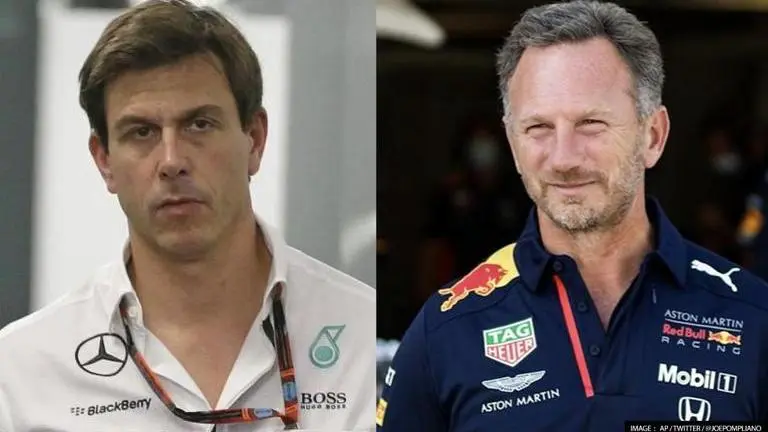 F1 team bosses engage in spat as Red Bull's Horner calls Wolff a 'good pantomime villain' F1 Horner vs Wolff