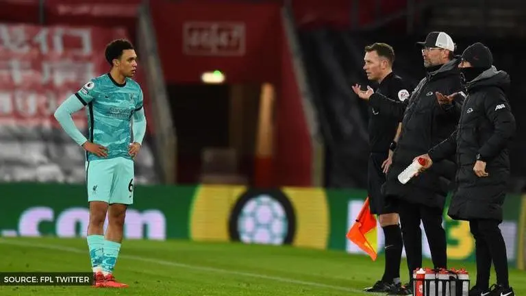 Trent Alexander-Arnold gave the ball away 38 times during Liverpool's Soton shame Trent Alexander-Arnold