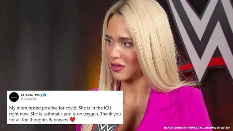 Lana confirms her mother tested positive for COVID-19, fans show their support Lana