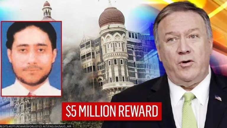 US announces $5 million reward for information on 26/11 Mumbai attack mastermind USA declares $5 million award for information on 26/11 Mumbai attacks mastermind Sajid Mir