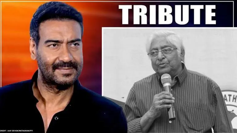 Ajay Devgn pays tribute to former Indian football captain and legend Chuni Goswami Ajay Devgn pays tribute to former Indian football captain Chunni Goswami