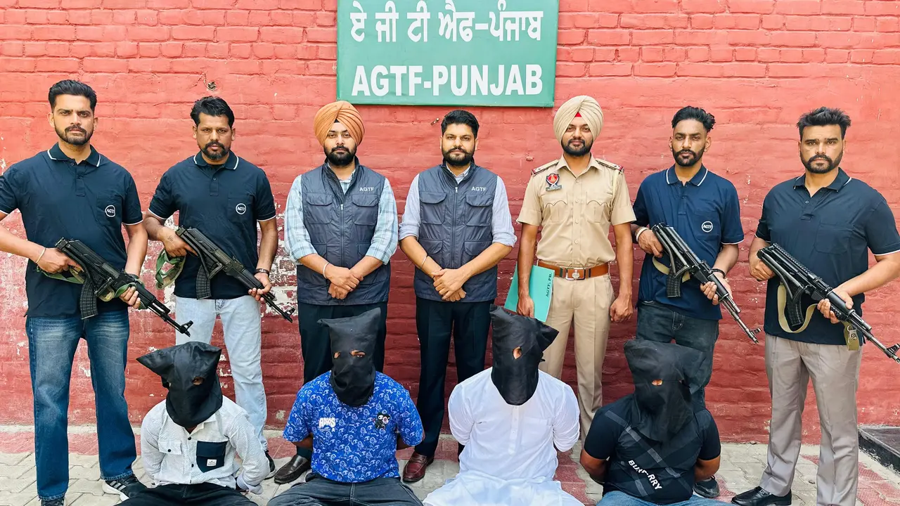 Punjab Police Busts Terror Module, Key Operative Among 4 Arrested In Rajpura Raid Punjab Police Busts Terror Module, Key Operative Among 4 Arrested