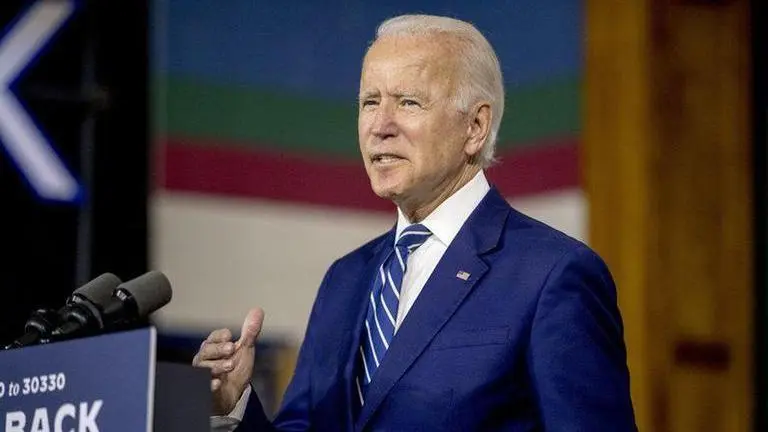 Biden says post-pandemic economy can fight racial inequality