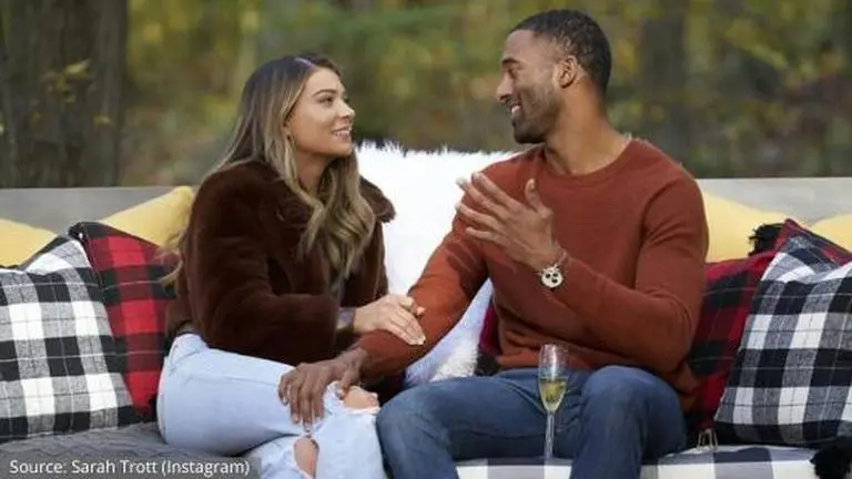 does sarah come back on the bachelor