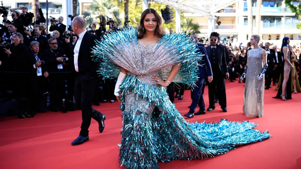 Cannes 2024: Aishwarya Rai Brings Drama To Red Carpet In Tassel Gown At Kinds Of Kindness Premiere Aishwarya Rai