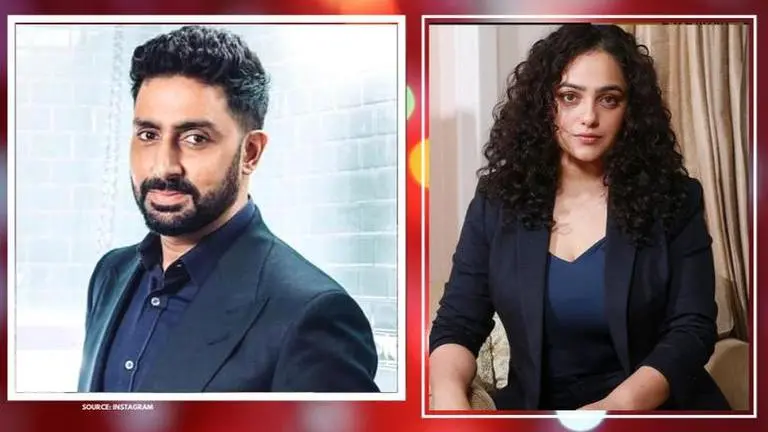 Abhishek Bachchan unveils Nithya Menen's first look poster from 'Breathe Into The Shadows' abhishek bachchan