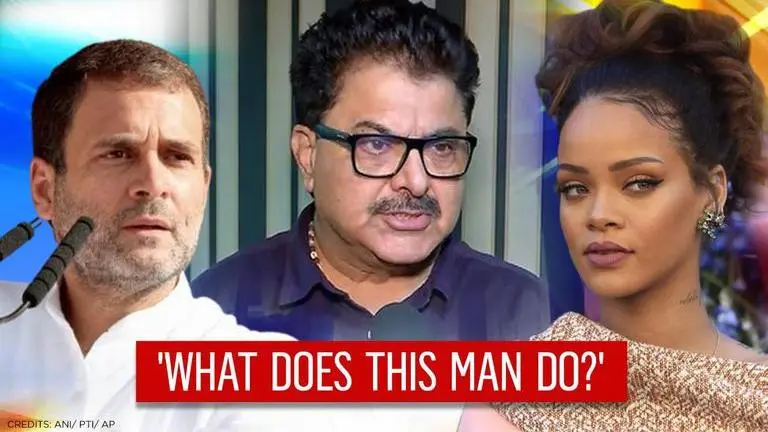 'Probe Rahul Gandhi's trips': Ashoke Pandit echoes BJP's Sambit Patra amid Rihanna row Rahul Gandhi