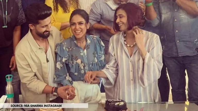Jamai 2.0: Nia Sharma and Ravi Dubey begin filming the much-awaited Season 2 nia sharma
