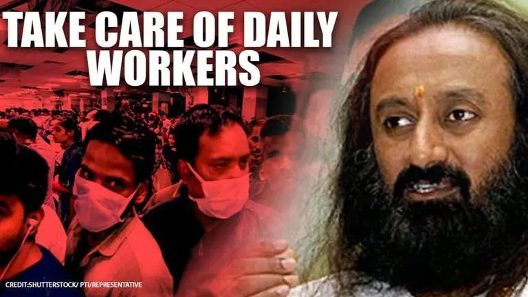 Sri Sri Ravishankar appeals to citizens to follow PM Modi's 'Janta curfew' Sri Sri