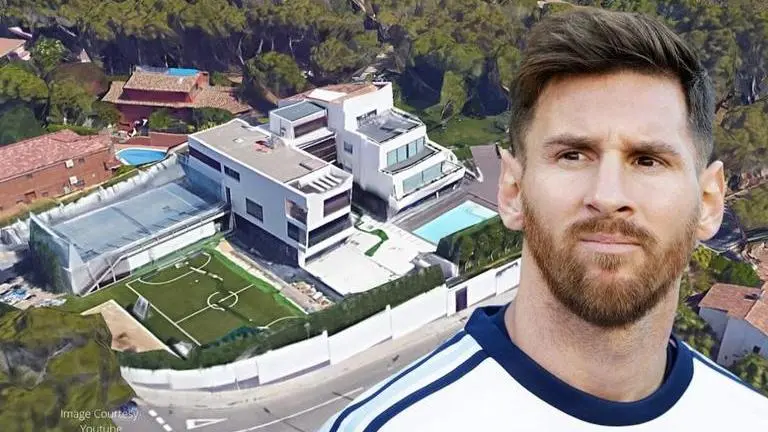 Lionel Messi quarantined at isolated Barcelona mansion with football pitch, gym and pool Lionel Messi