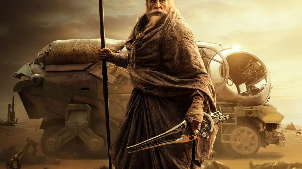 Kalki 2898 AD: Amitabh Bachchan Is Divine Warrior Ashwatthama In New Poster Kalki 2898 AD poster