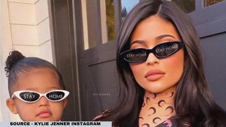 Kylie Jenner and daughter Stormi Webster show off their cool 'stay home' sunglasses Kylie Jenner