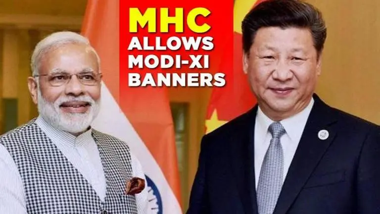 Madras HC allows govt to erect 14 Modi-Jinping banners ahead of visit Madras
