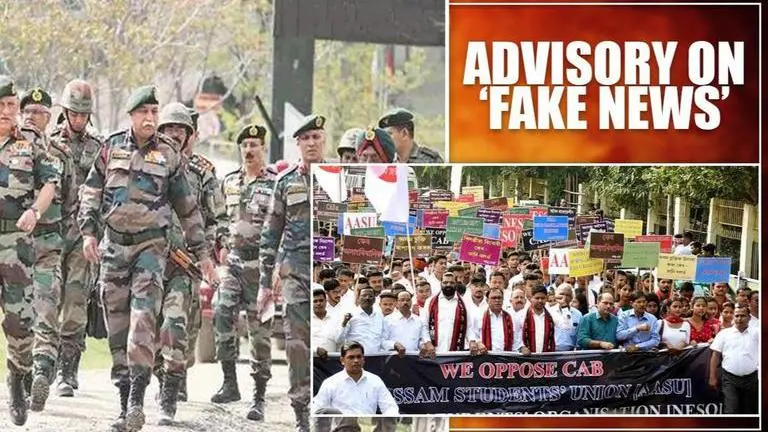 Indian Army issues advisory against 'fake news' amid CAA protests Army