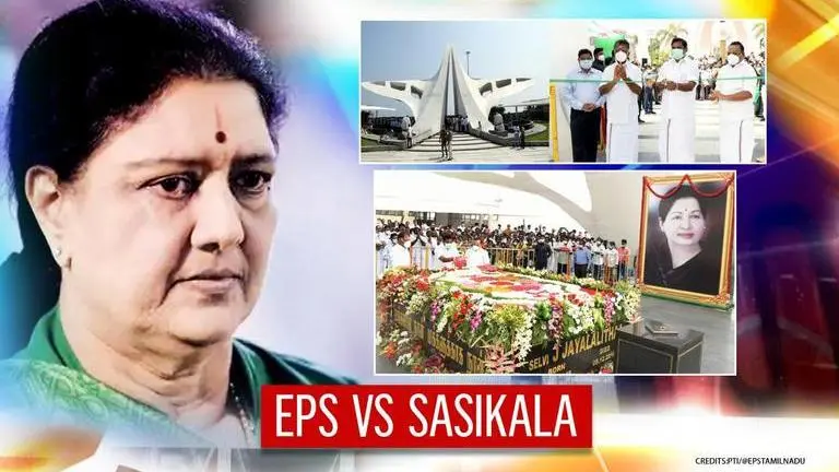 It's EPS vs Sasikala as CM inaugurates Amma memorial on day of AMMK mastermind's release sasi