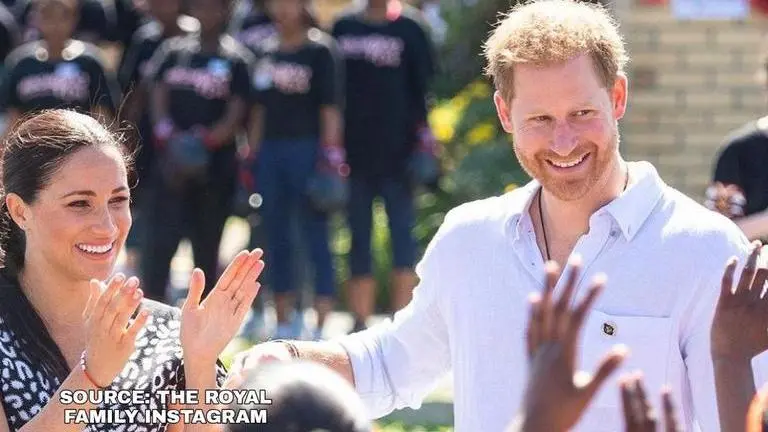 Meghan Markle and Prince Harry announce their first Netflix docuseries 'Heart of Invictus' Meghan Markle & Prince Harry, Credit: The Royal Family Instagram