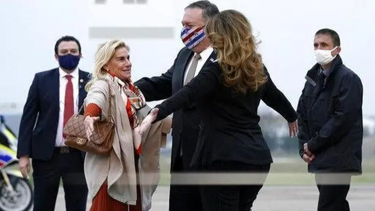US top diplomat arrives in France on touchy 7-nation tour US top diplomat arrives in France on touchy 7-nation tour
