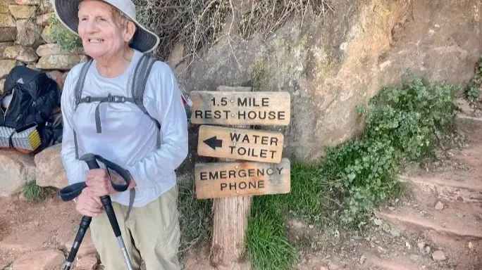 92 Year Old Claims Title Of Oldest To Cross The Grand Canyon On Foot   Grand Canyon Record Set 92 74551084 170471272922716 9.webp