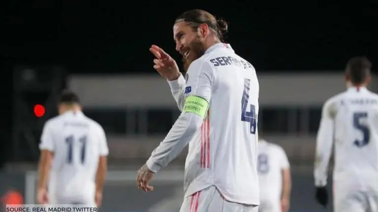 Sergio Ramos completes century of goals for Real Madrid after header against Inter Milan Sergio Ramos