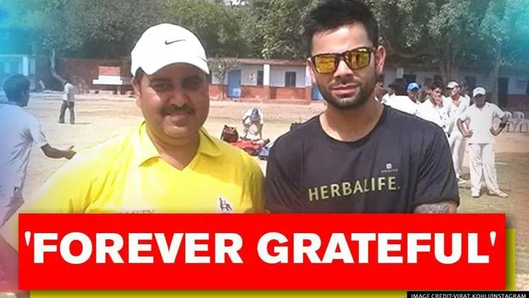Teachers' Day: Virat Kohli pens note for coach Rajkumar Sharma, recalls 'valuable lessons' Virat Kohli